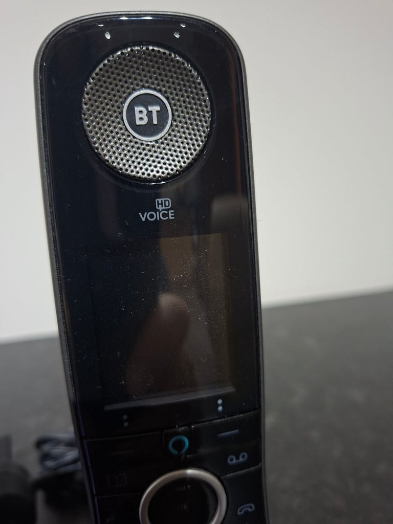 BT/EE Advanced Digital Home Phone with Alexa Built-In Black Handset Wireless