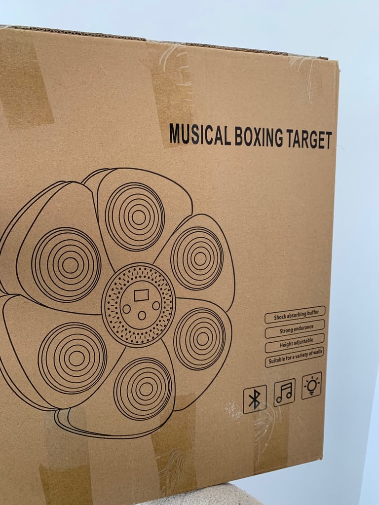 image for Boxing Machine Wall Mount Bluetooth Music Electronic Training Punching Pad £40