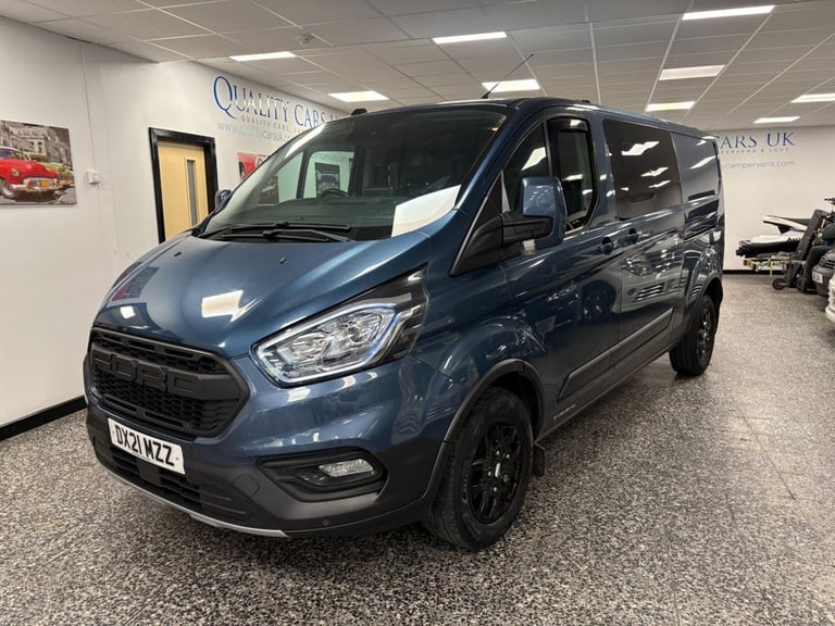 2021 Ford Transit Custom 2.0 EcoBlue 170ps Low Roof D/Cab Trail Van PANEL VAN DIESEL Manual