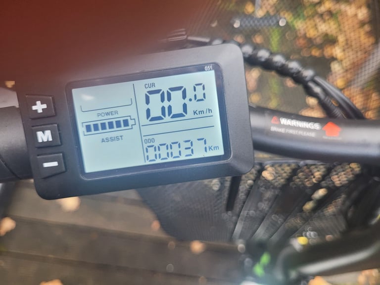 U1 Electric bike with basket and cover