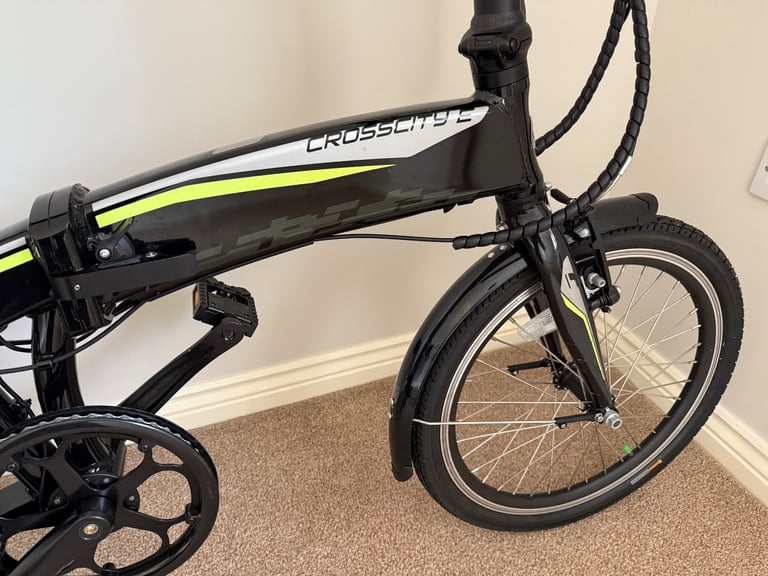 Carrera Crosscity Folding Electric Bike