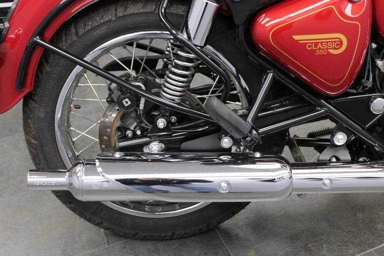 Brand New Classic 350 In Madras Red 
