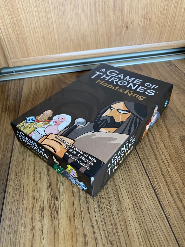 A GAME OF THRONES : HAND OF THE KING CARD GAME (2016), Fantasy Flight Games, OPENED NEVER PLAYED