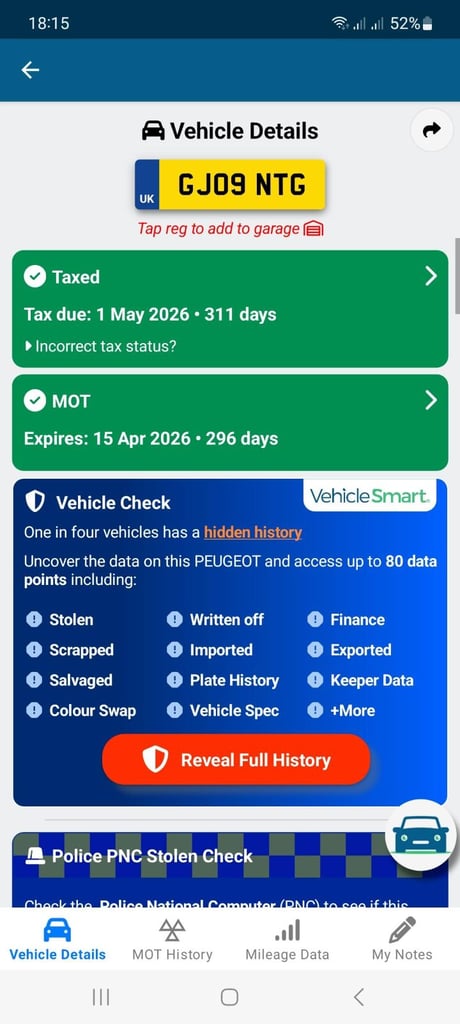 2009 Peugeot 407 2 litre diesel does over 60mpg, long mot till may 2026 