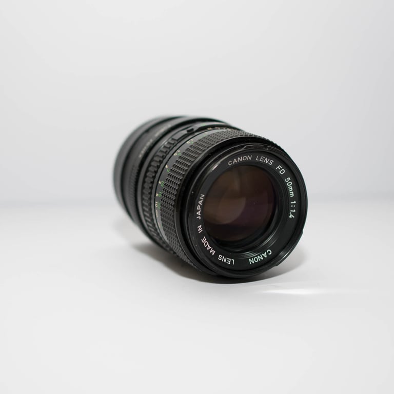 Canon FD 50mm f1.4 lens