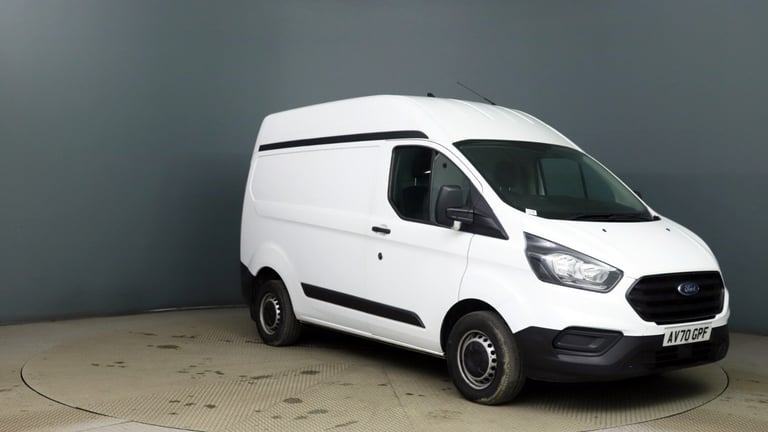 2020/70 FORD TRANSIT CUSTOM 2.0 ECOBLUE 105ps HIGH ROOF LEADER WHITE DIESEL VAN