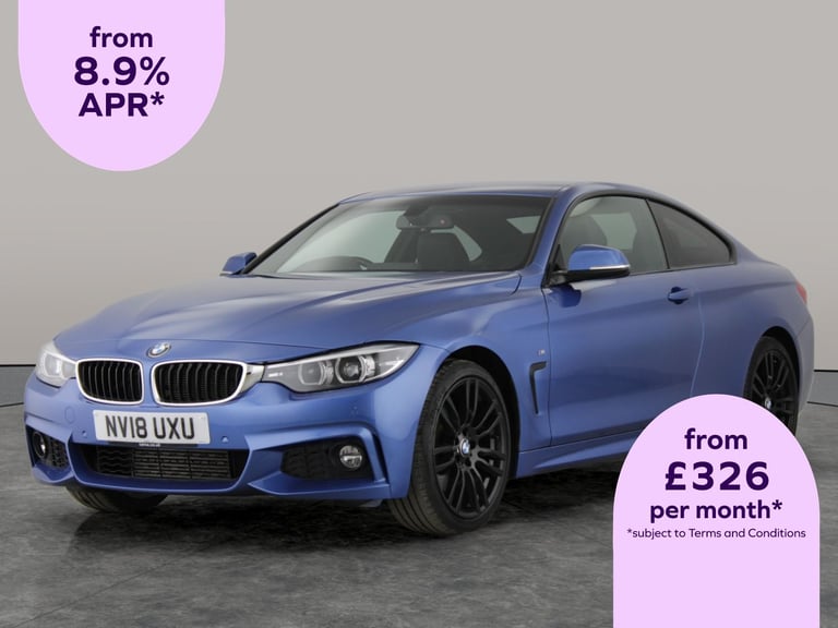 2018 BMW 4 Series 3.0 430d M Sport Coupe 2dr Diesel Auto Euro 6 (s/s) (258 ps) - COMFORT ACCE Cou...