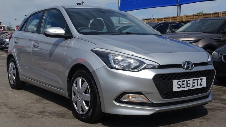 HYUNDAI I20 1.2 Blue Drive S Silver Manual Petrol 2016