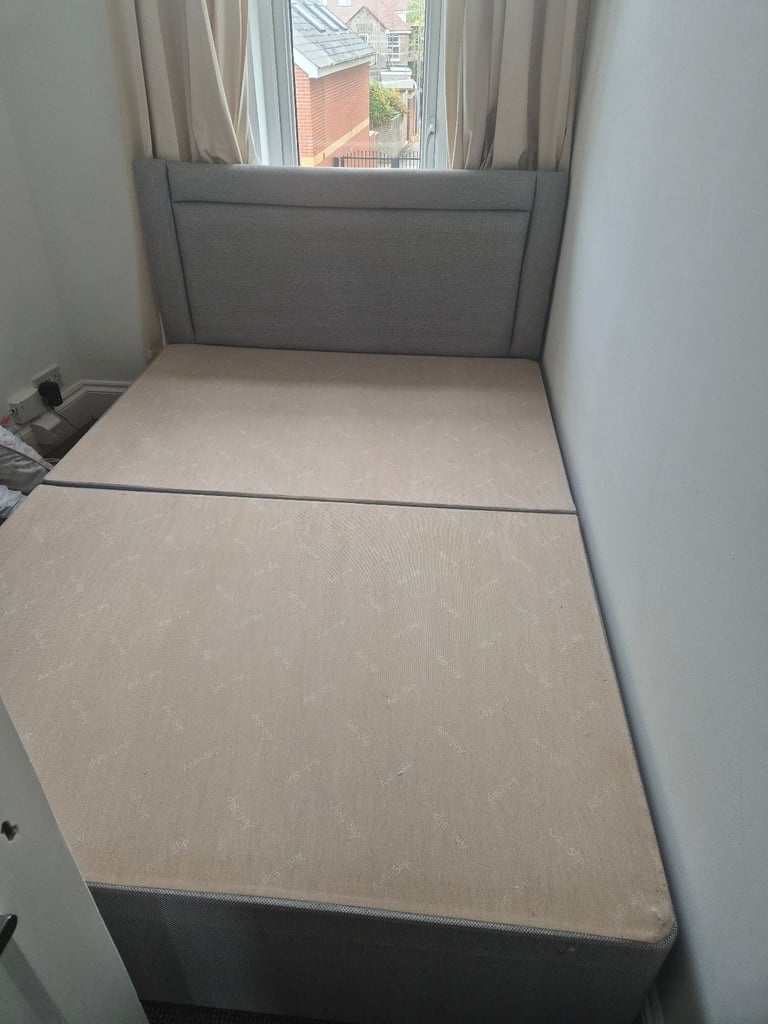 Double divan bed