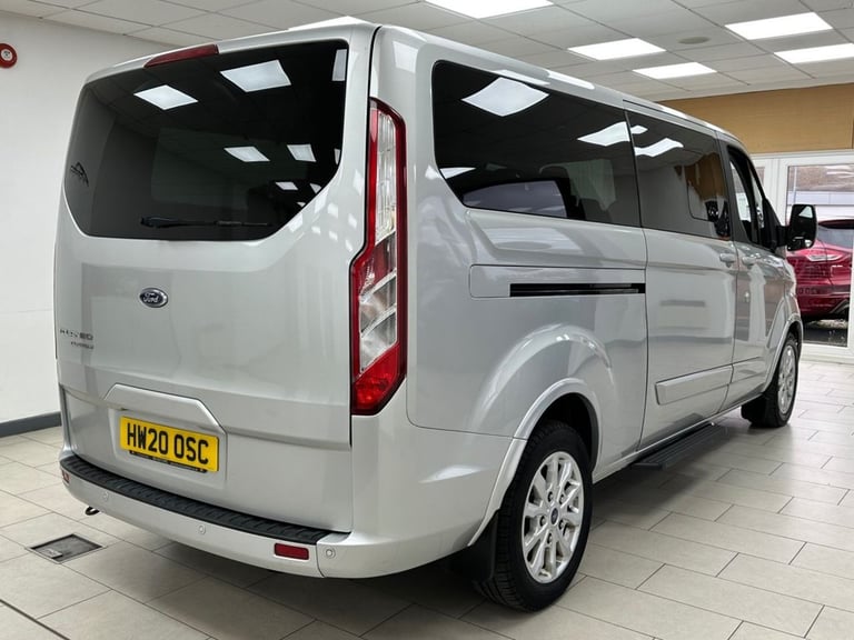 2020 Ford Tourneo Custom 2.0 EcoBlue 130ps L/R 8 Seater Titanium Auto MPV DIESEL Automatic