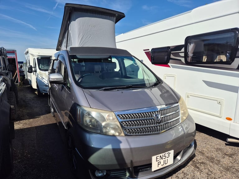 Toyota Alphard Pop Top Campervan 2003