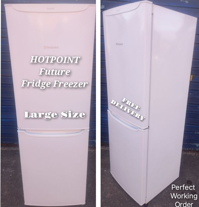 image for FREE 🆓 DELIVERY 🚚 Hotpoint LARGE FRIDGE FREEZER