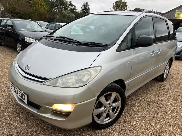 2004 Toyota Previa 2.4 VVTi T Spirit 7 seats 5dr Auto MPV PETROL Automatic