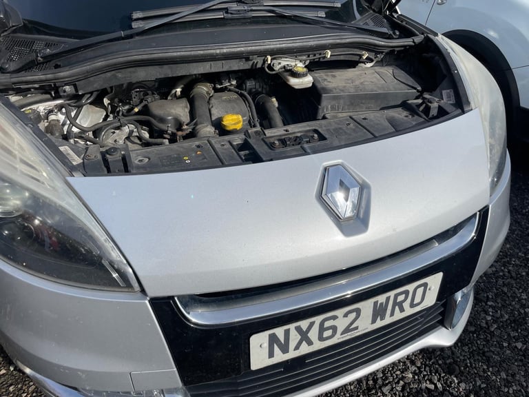RENAULT SCENIC 1.5 DCI DYNAMIQUE TOM TOM 62 REG 5 DOOR MPV MOT DECEMBER 19TH TAX £35 60+MPG