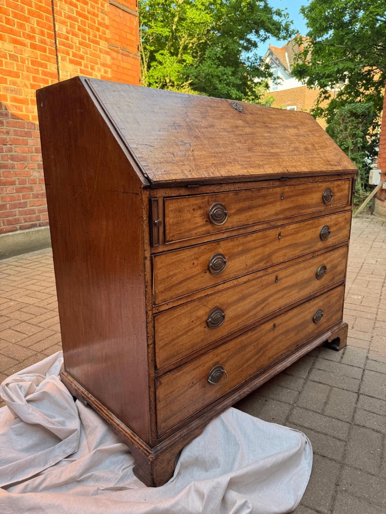image for Antique wooden writing desk 