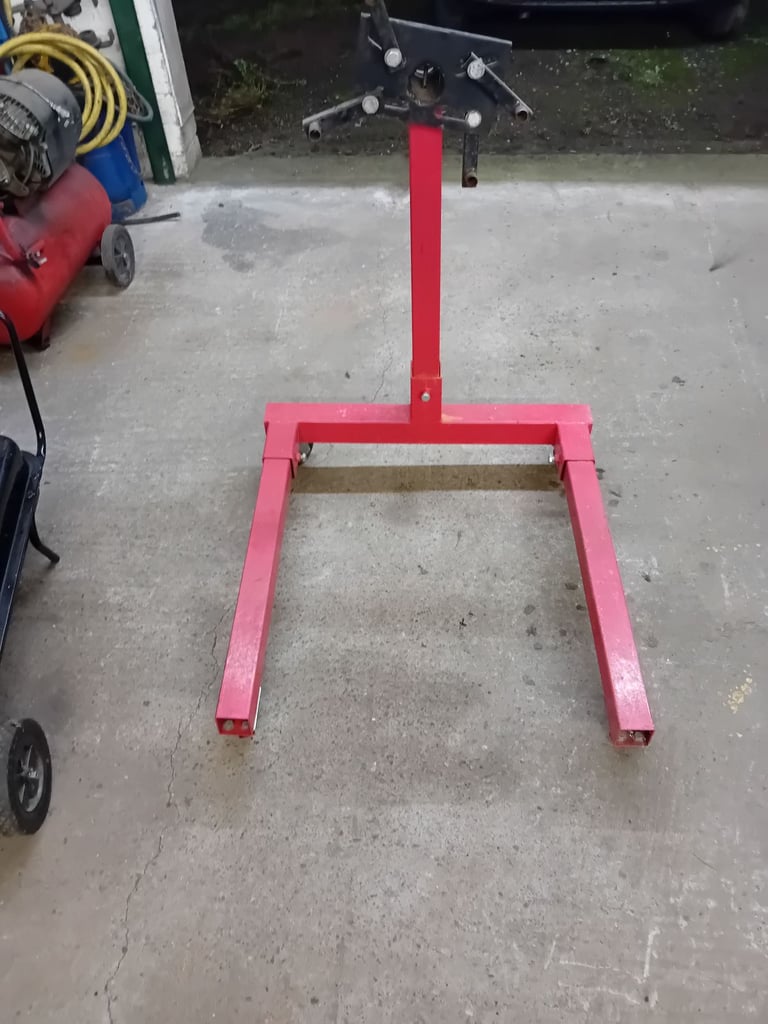 image for inspection engine stend rotation