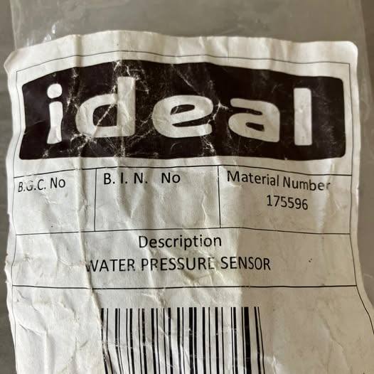 image for Ideal Boiler water pressure sensor -175596-new in pkt