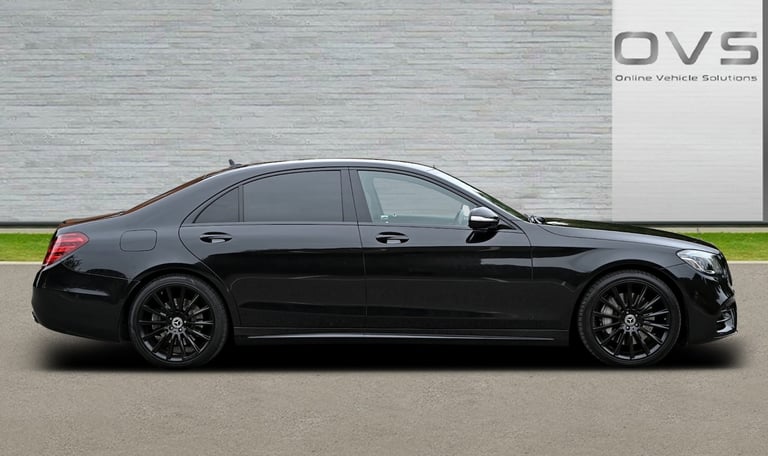 MERCEDES-BENZ S450 L AMG LINE 3.0 [EQ BOOST] MHEV 5DR SALOON 2018 [68] BLACK