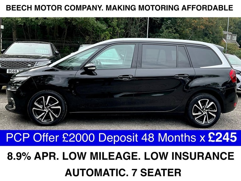 2022 Citroen C4 Grand Picasso 1.2 PureTech Sense EAT8 Euro 6 (s/s) 5dr MPV Petrol Automatic