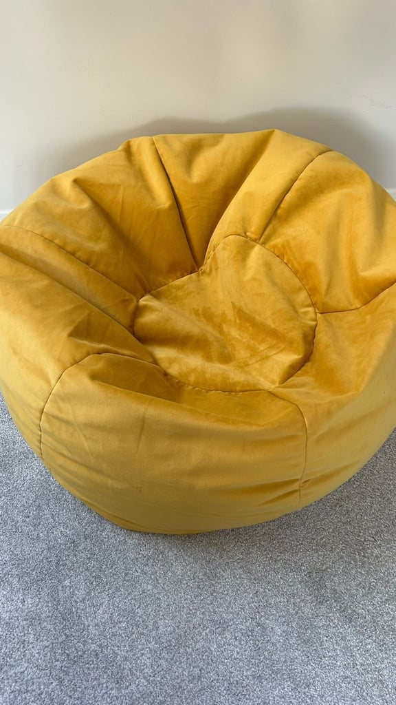 Bean bag and foot stool
