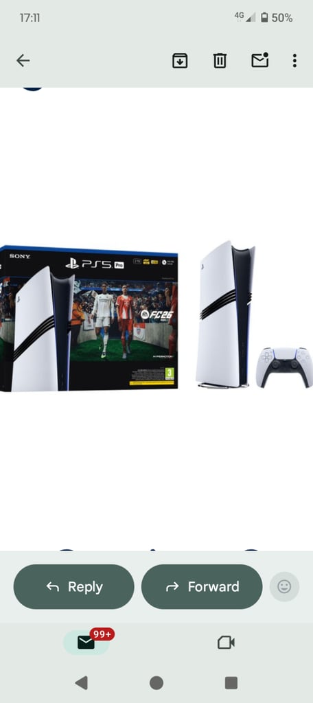 image for PS5 PRO 2tb brand new 