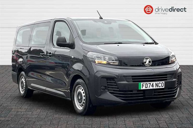 2025 Vauxhall Vivaro Life 49kWh Combi XL MPV 5dr Electric Auto LWB (9 Seat, 7.4kW Charger) (136 p...