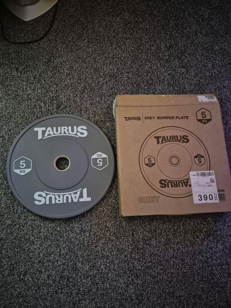 image for Taurus weights bumper plates 2x5kg Never used