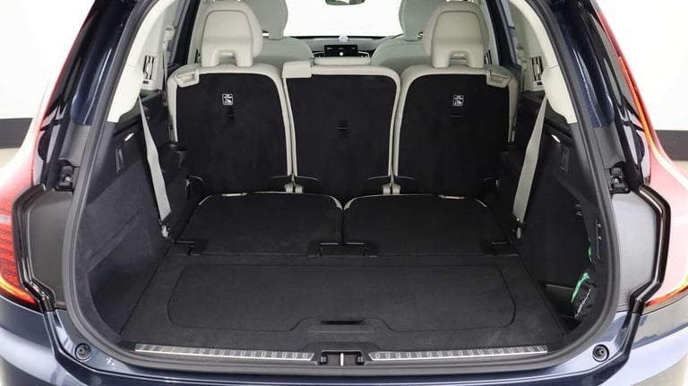 2025 Volvo XC90 T8 AWD PHEV Ultra Dark (Blond, Sunroof, Bowers &amp; Wilkins, 360 Camera) ESTATE ...