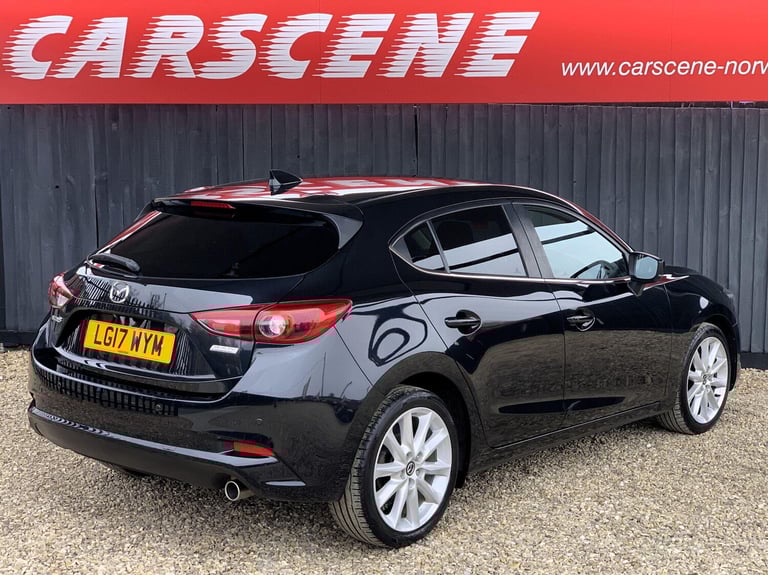 2017 Mazda Mazda3 1.5 SKYACTIV-D Sport Nav Euro 6 (s/s) 5dr HATCHBACK Diesel Manual