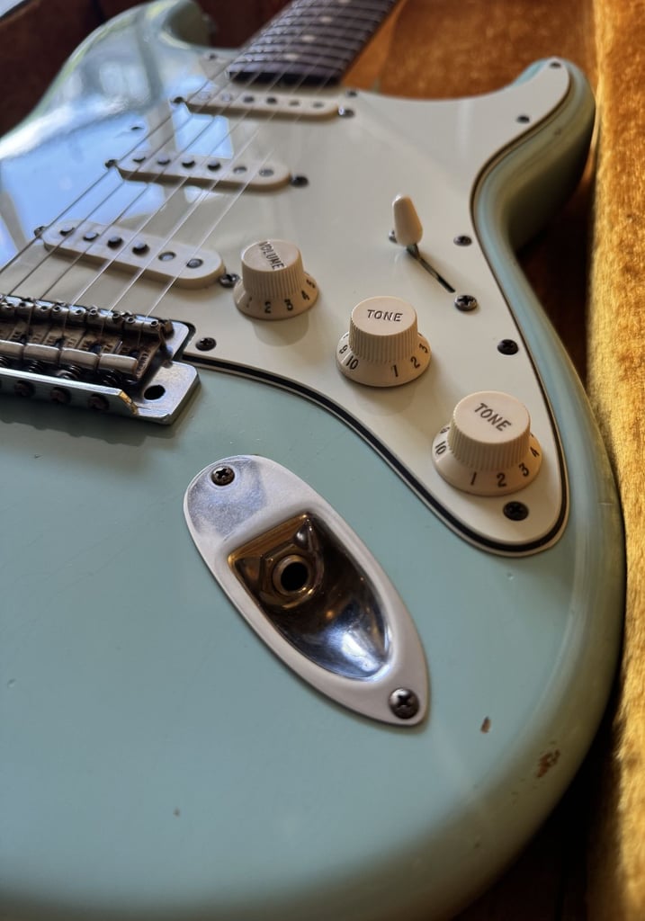 Fender Custom Shop '60 Reissue Stratocaster Relic Daphne Blue - Trades