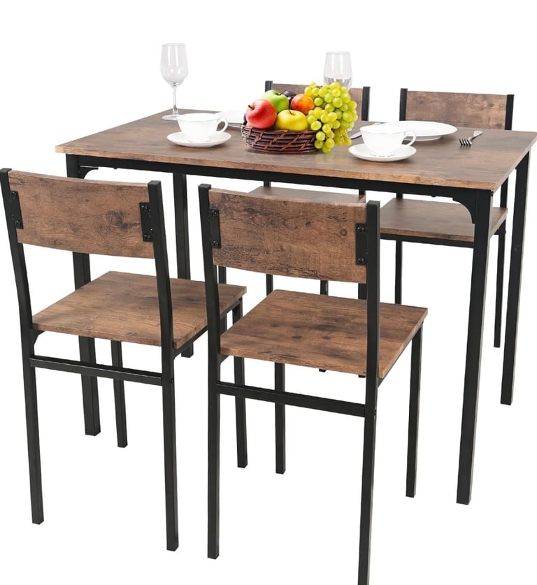 image for Table and 4 chairs 