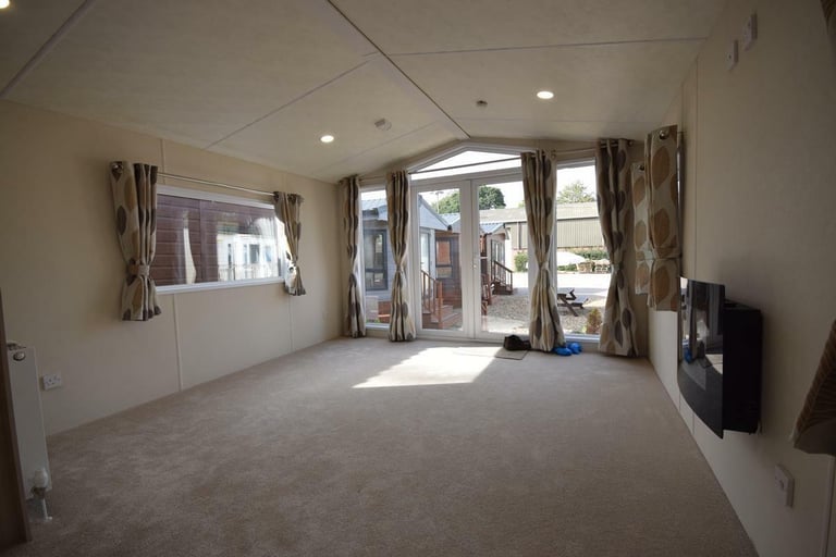 NEW Sunrise Lodge | Granny Annex | 38x12 with 2 beds | OFF SITE Mobile Cabin