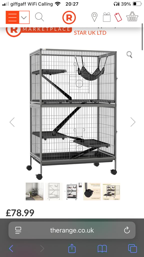 Ferret cage 