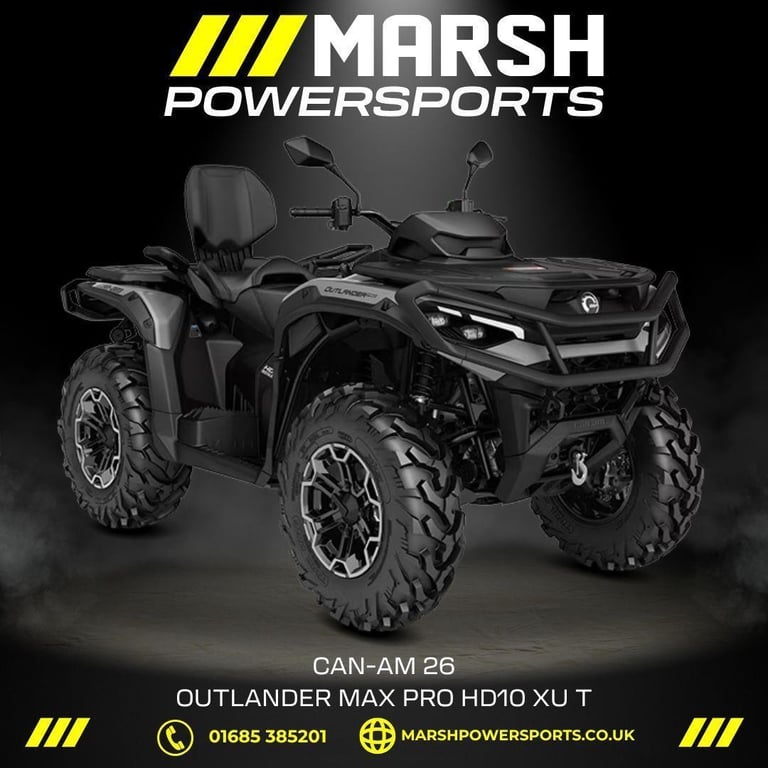 image for Can-Am Outlander Max Pro HD10 XU T 2026 - Can-Am Dealer - Buy Now!
