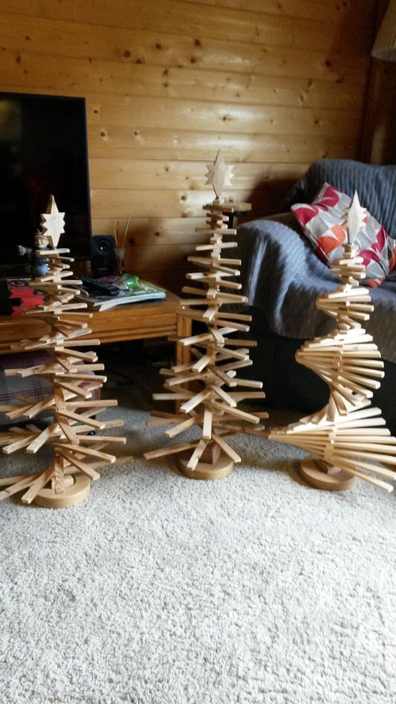 Woodcraft Decorative Christmas Tree