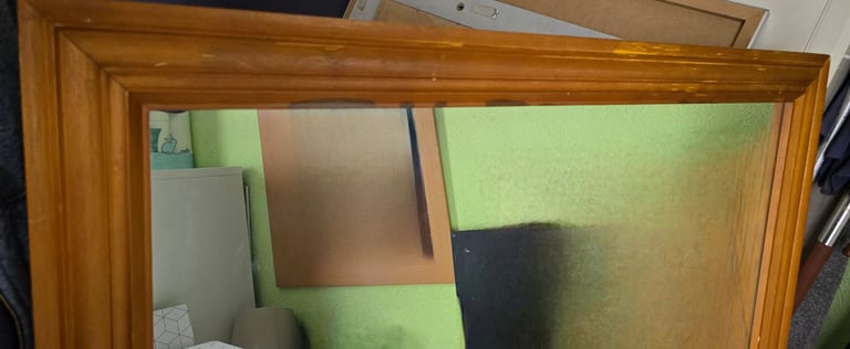 image for Very Large Pine Mirror