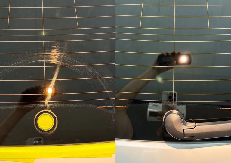 Glass repair/polishing services 