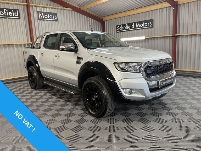2017 Ford Ranger 3.2 TDCi Limited 1 Pickup Double Cab 4dr Diesel Auto 4WD Euro 6 (200 ps) PICK UP...