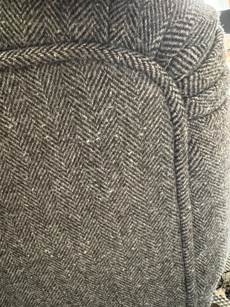 Laura Ashley Herringbone wool sofa 