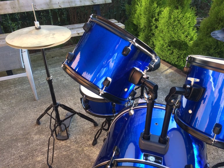 Gear 4 Music Drum Kit new electric blue 
