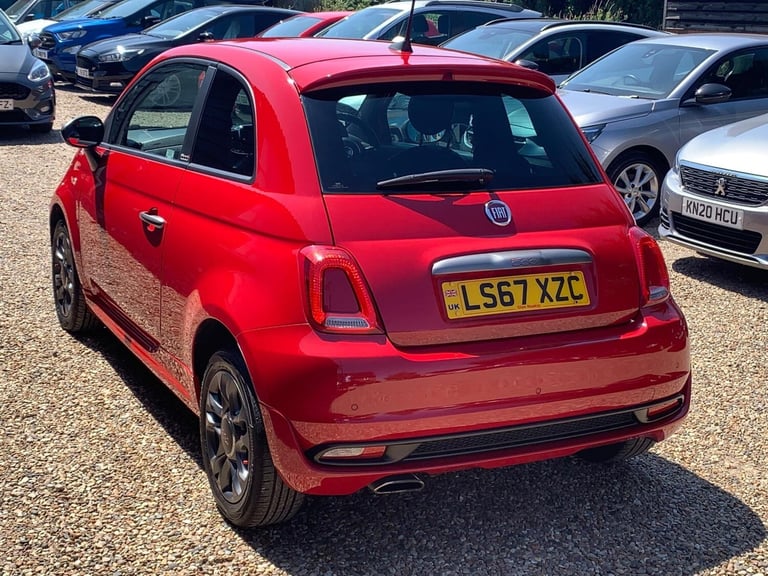 2017 Fiat 500 1.2 S Euro 6 (s/s) 3dr HATCHBACK Petrol Manual