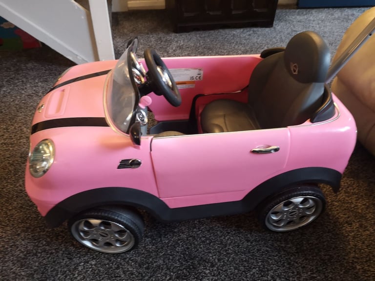 Mini Cooper Toy Car (in pink) 