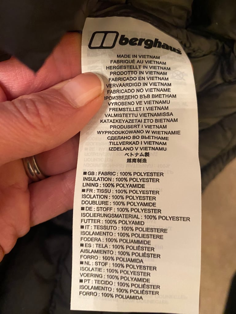 Berghaus Nula Micro Womens Ladies jacket Black
