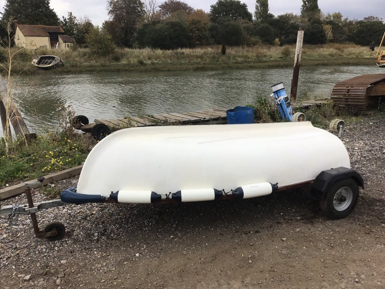 Boat Tender GRP 8ft with Road Trailer