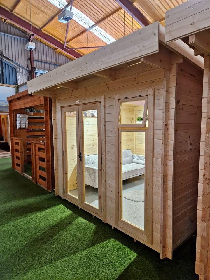 image for Nail Bar Log Cabin - 3m x 3m 