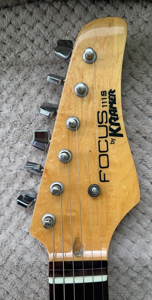 Boxed Electric guitar