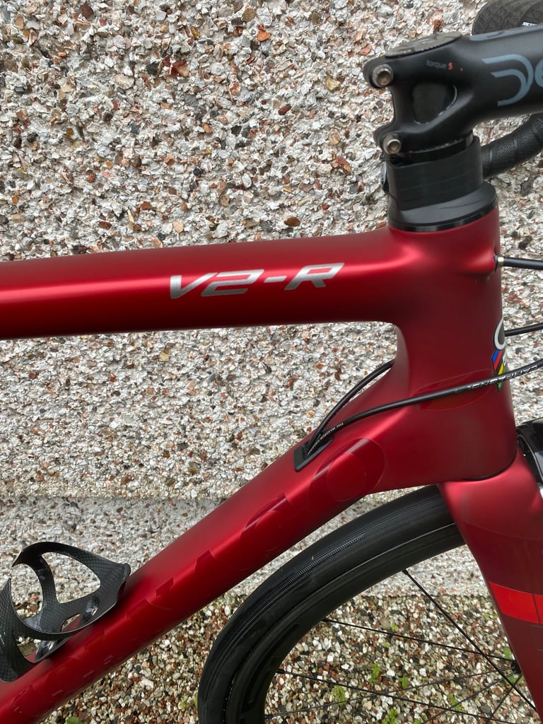 Colnago V2R Road Bike Carbon Campagnolo Super Record Winter Cycling Vintage 