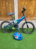 Child Skylanders bike with cycle helmet