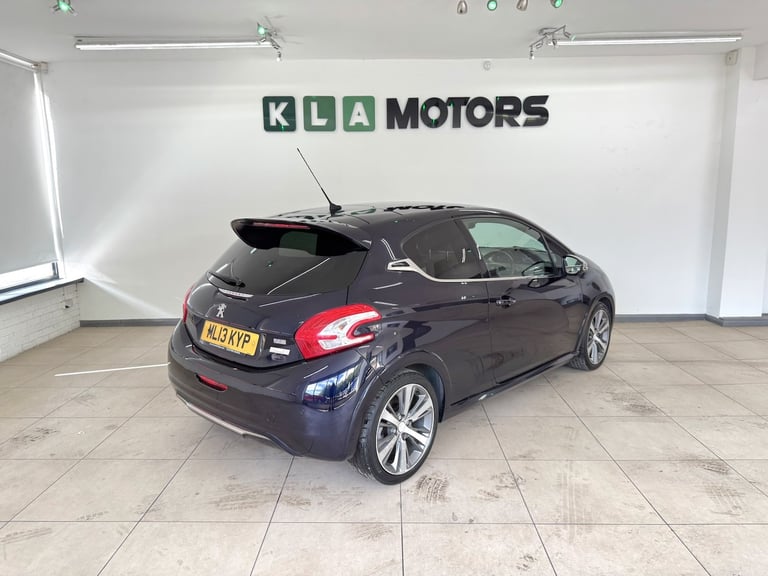 PEUGEOT 208 1.6 THP XY Blue Manual Petrol 2013