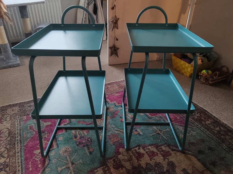 LIMITED EDITION IKEA side tables x 2